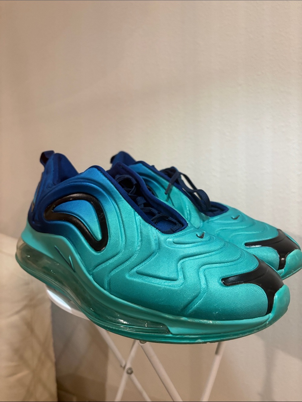 Nike Air Max 720 Deep Royal Jade Blue Sz 11 RARE